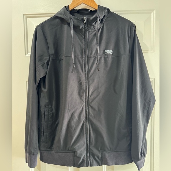 Travis Mathew Wanderlust Hoodie Full Zip Black Stretch Men’s Size Small - Picture 6 of 15